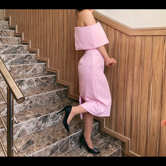 Pink Custom Made dress, size S - Picture 3 of 5